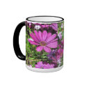 Flower Mug - Purple Daisies zazzle_mug