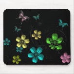 Flower N Butterfly Mousepads
