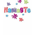 Flower Namaste Yoga Shirt shirt