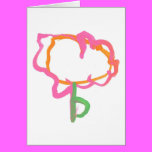 Flower Note Card cards