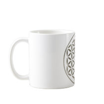 Flower OF Life 1 - Silver stamp Mug