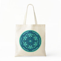 Flower Of Life - Button Style 01 Tote Bags