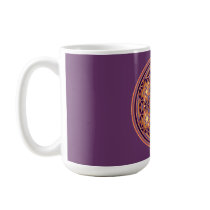 Flower Of Life - Button Style 02 Coffee Mug