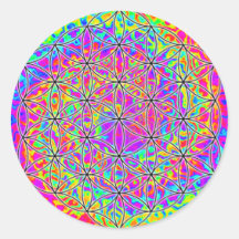 Flower of Life (Color 1) Stickers