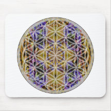 Flower of Life (Color 2) Mouse Pads