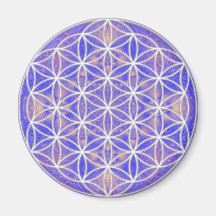 Flower of Life (Color 3) Refrigerator Magnet