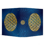 flower of life | full gold, royal rings vinyl binders