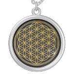 Flower Of Life | gold, small Pendant