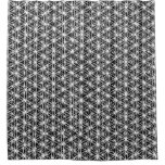 Flower Of Life Intricate Weave #5 Shower Curtain
