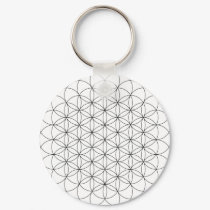 Flower of Life Keychain by sacredchakras Flower of Life Keychain