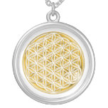 Flower Of Live / full gold Pendant