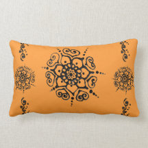 Flower Of Love (Henna) Pillows