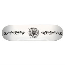 Flower Of Love (Henna) Skateboard Deck