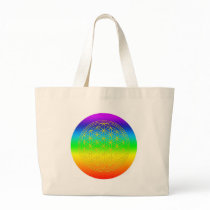Flower of the life chakra 2 canvas bags