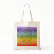 Flower of the life/the Flower OF Life | more silve Tote Bags