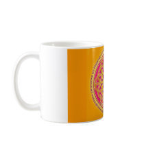Flower of the life with Moola mantra Coffee Mug