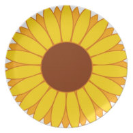 Flower of the sun plate