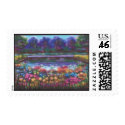 Flower Orchard postage by ogonek01 Flower Orchard postage