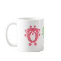 Flower Owls Mug by littleamylee Flower Owls Mug