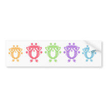 Flower Owl's Sticker bumper stickers