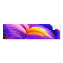 Flower Painting Bumper Sticker bumper stickers