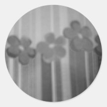 flower paper sticker
