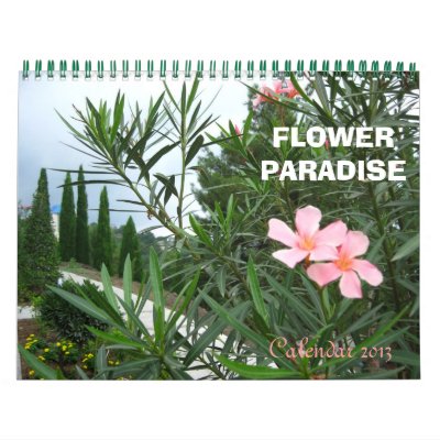 Flower Paradise Calendars Flower Paradise Calendars