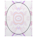 Flower Pattern in Orange and Purple. Letterhead Template