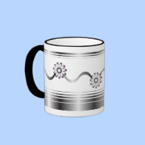 Flower Pattern mugs