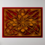 Flower Pattern Poster