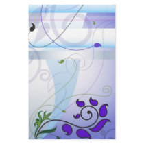flower pattern stationery by PerGis_NOSaints flower pattern stationery
