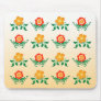 Flower Pattern: Vector Drawing: Mousepad