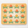 Flower Pattern: Vector Drawing: Mousepad