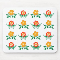 Flower Pattern: Vector Drawing: mousepads by spiritswitchboard Flower Pattern: Vector Drawing: mousepads