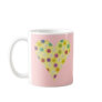 Flower Pattern Yellow Heart