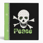 Flower Peace Skull Binders
