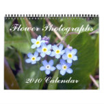 Flower Photographs, 2010 Calendar