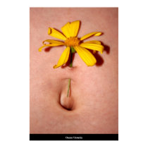 Flower Piercing by: Oscar Urrutia posters