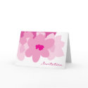 flower-pink, Invitation cards