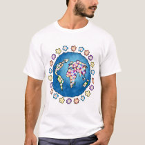 Flower Planet t-shirts