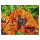 Flower - Poppy - Orange Poppies flyers