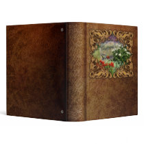 Flower - Poppy - Poppies 3 Ring Binders