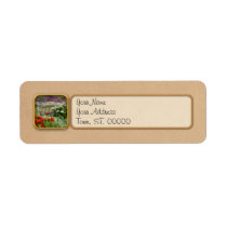 Flower - Poppy - Poppies Return Address Labels