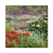 Flower - Poppy - Poppies Fridge Magnet