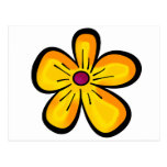 Flower postcards