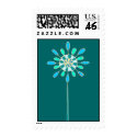 flower postage by ElenArt flower postage