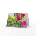 Flower Pot Blank Greeting Card