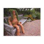 Flower Pot Girl Post Cards