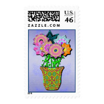 flower pot postage by lissame73 flower pot postage