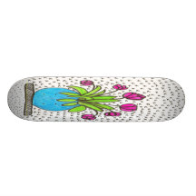 Flower Pot Skate Board Deck